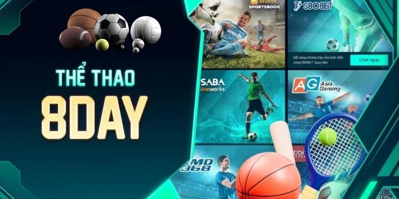 Trải nghiệm cá cược thú vị cùng nhà cái 8day