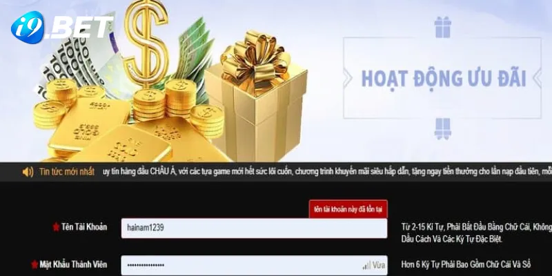 Lưu ý cần nắm trước khi đăng ký tài khoản i9bet