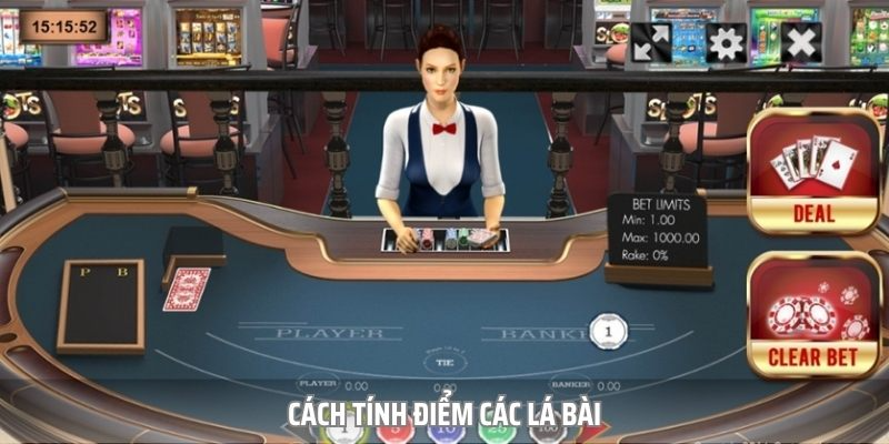 Cách tính điểm các lá bài trong Baccarat VVVWIN